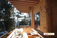 Terrasse Kabinen